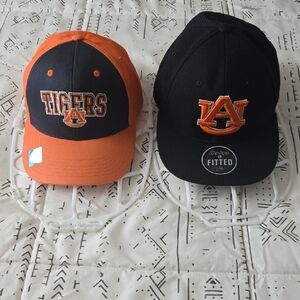 Auburn Tigers Orange and Navy Fitted Cap